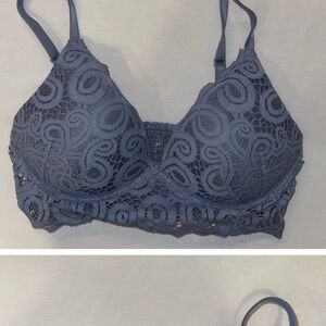 Chic Lace Bralette in Blue